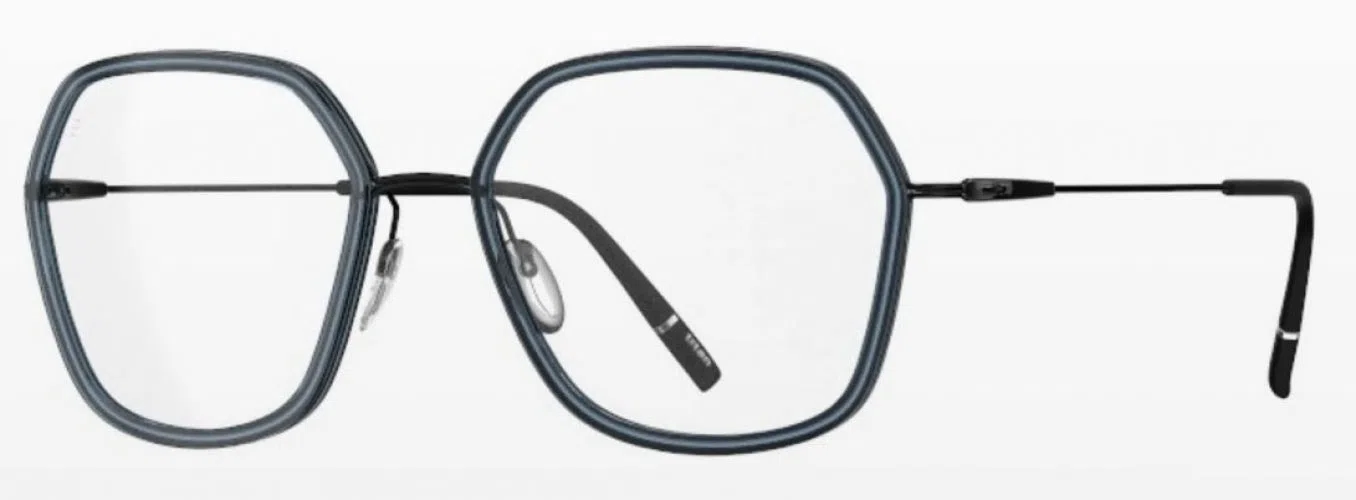 Silhouette Dynamics Colorwave Contour 4569 Eyeglasses - Gold / Havanna - view 3